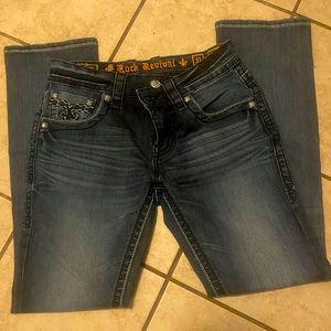 31” Rock Revival Kingsley Straight Jeans